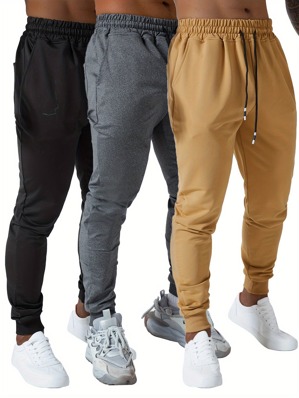 3PCS Men's Sweatpants