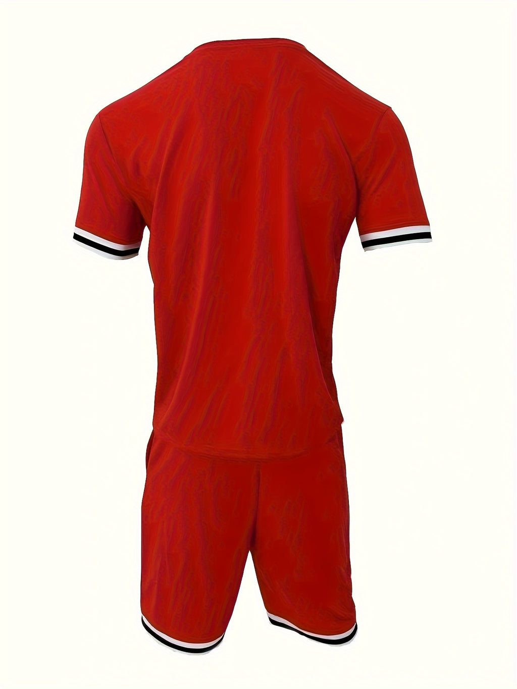 Casual Round Neck Short Sleeve Men's T-shirt