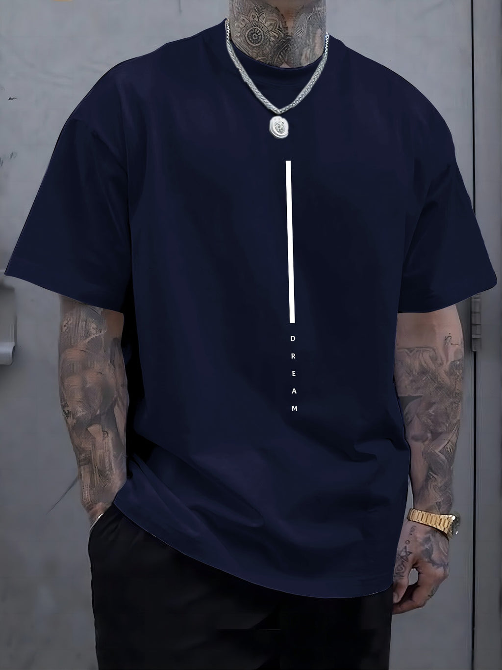 DREAM Creative Print Men's Casual T-Shirt