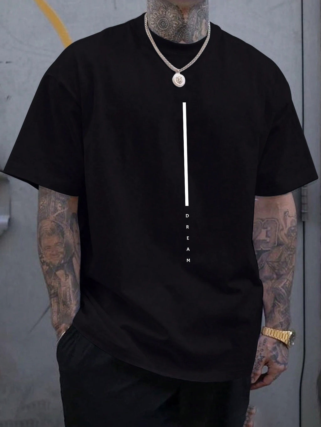 DREAM Creative Print Men's Casual T-Shirt