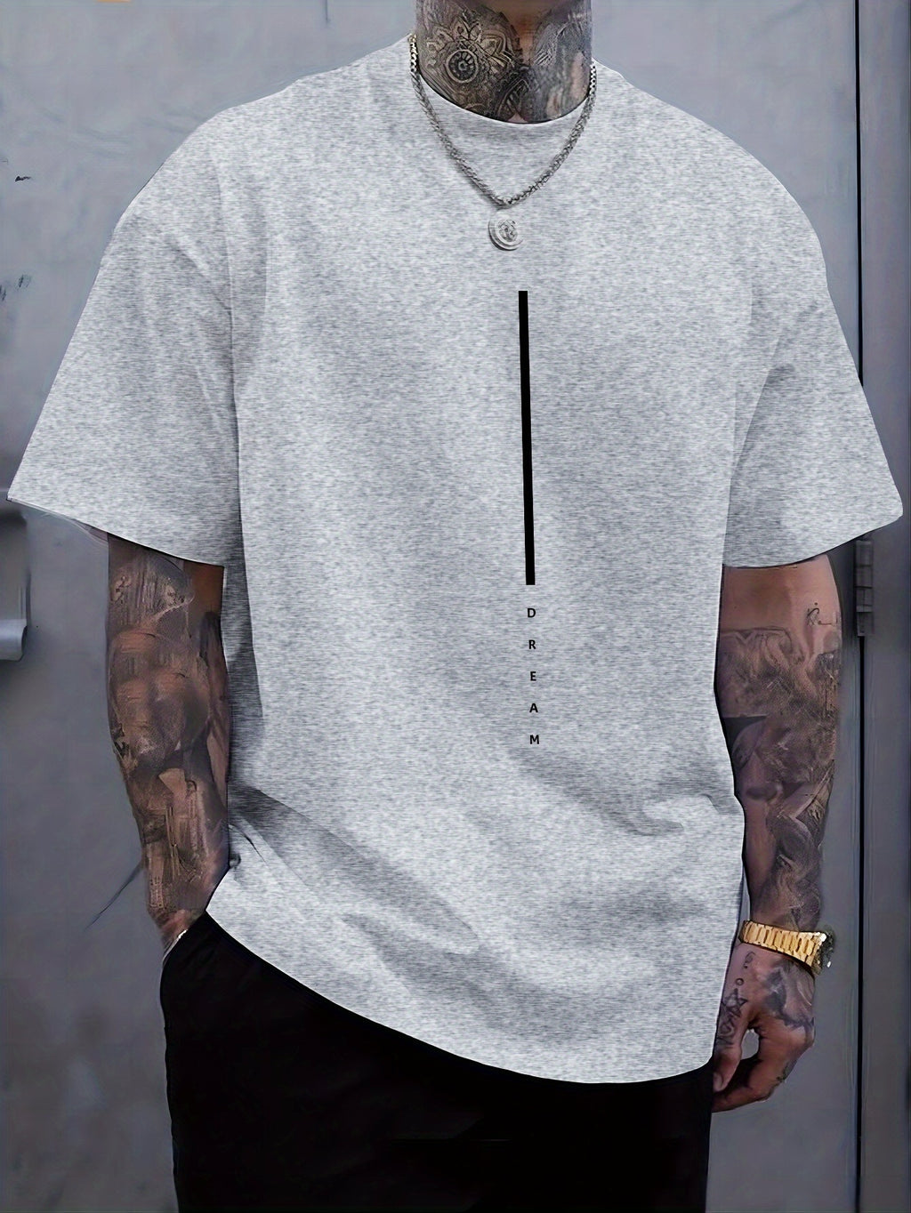 DREAM Creative Print Men's Casual T-Shirt