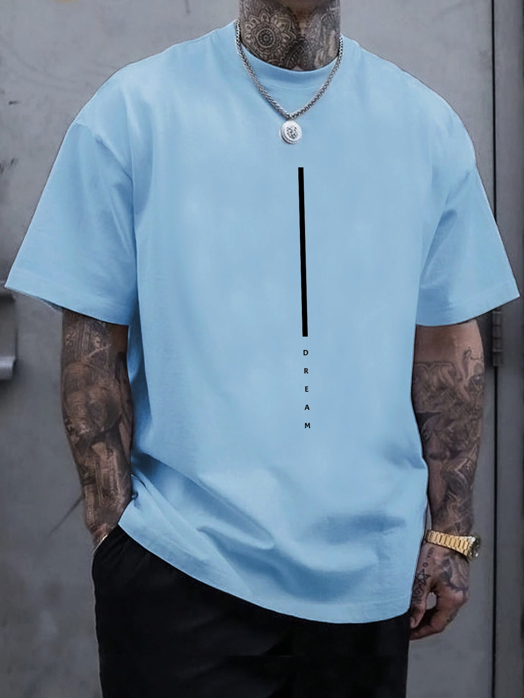 DREAM Creative Print Men's Casual T-Shirt