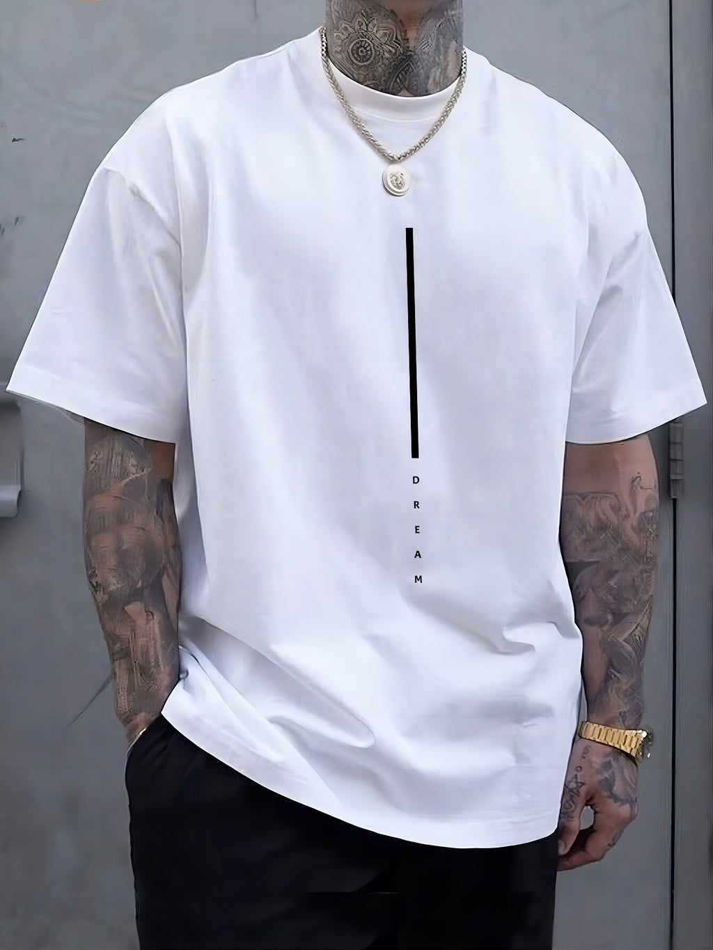 DREAM Creative Print Men's Casual T-Shirt