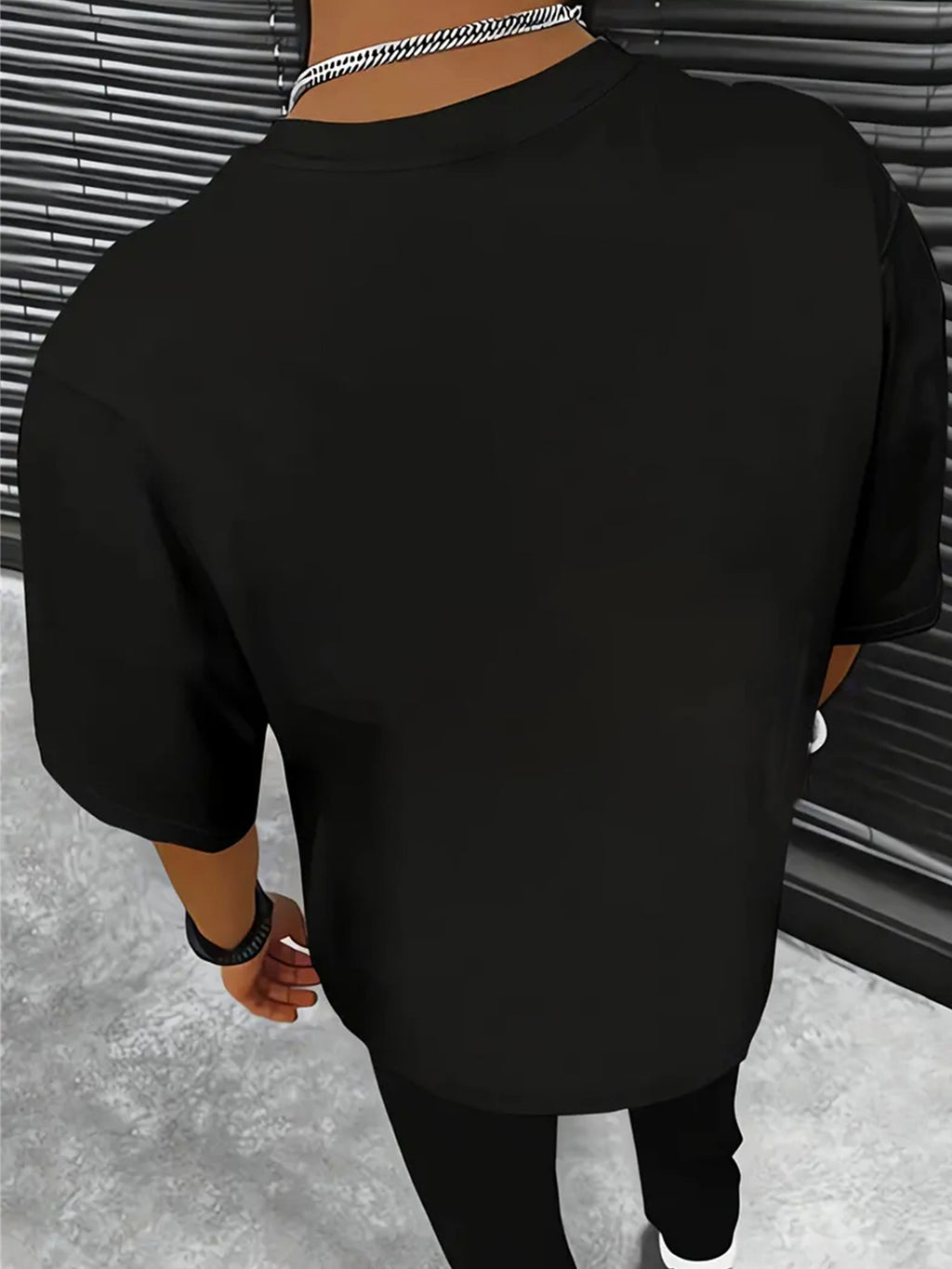 Cotton Men's Casual T-Shirt with "CALIFORNIA 1991" Unique Letter & Creative Print, Simplistic Style, Comfortable Fit for Everyday Wear