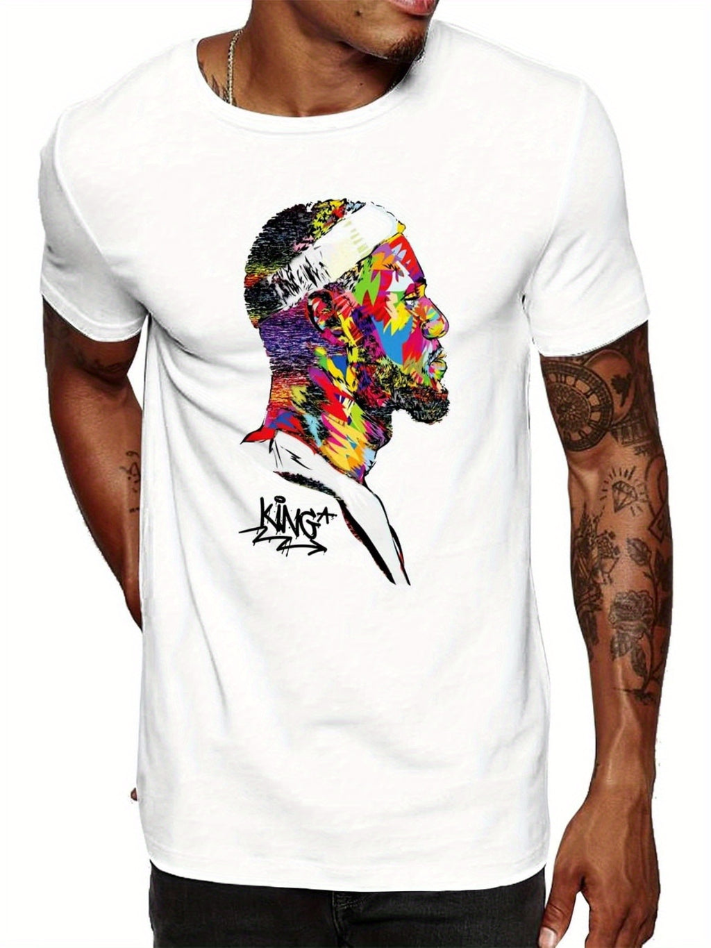 Hip Hop Graphic Men's T-Shirt