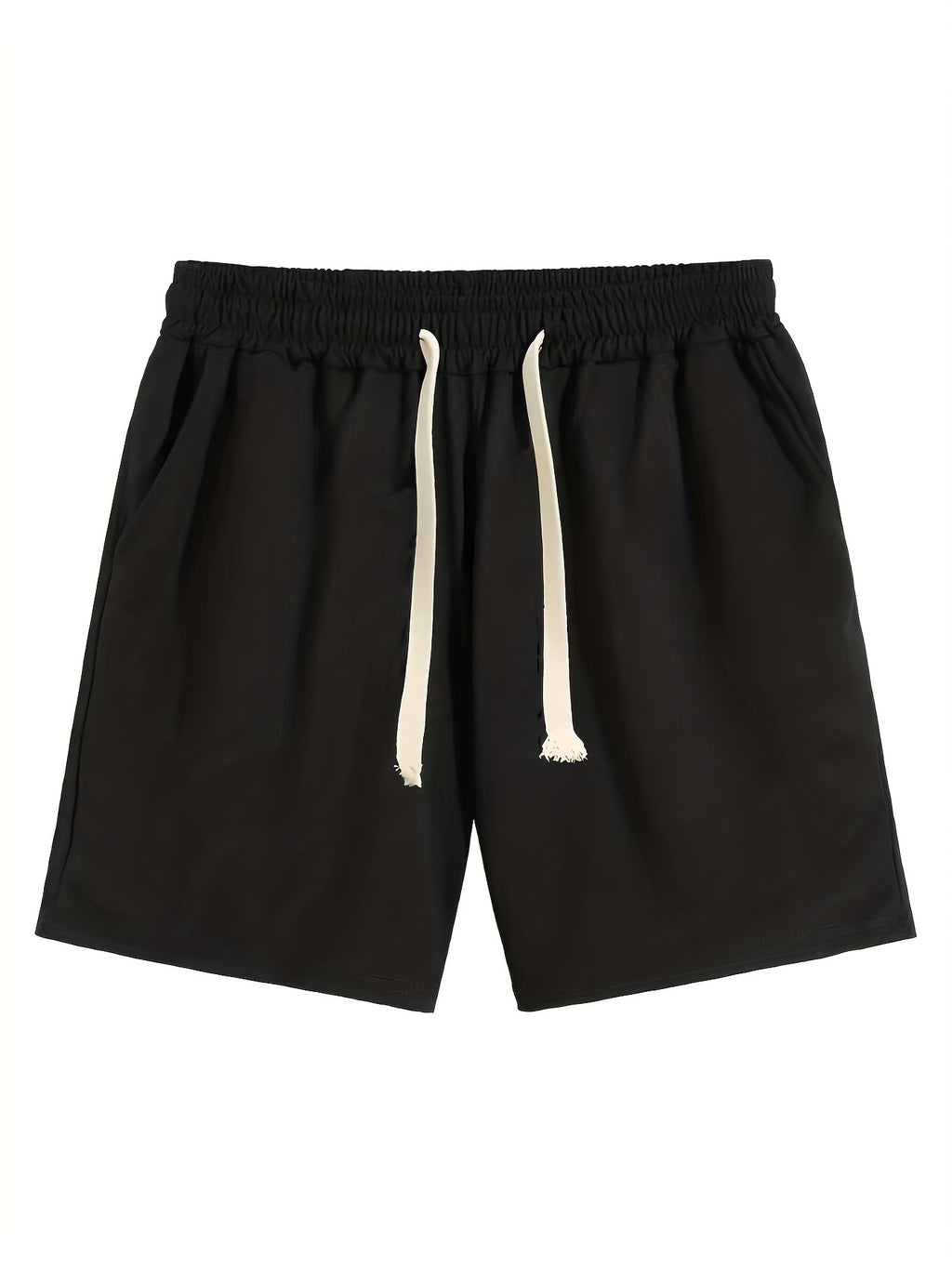 4 Pieces Comfy Solid Color Men's Shorts