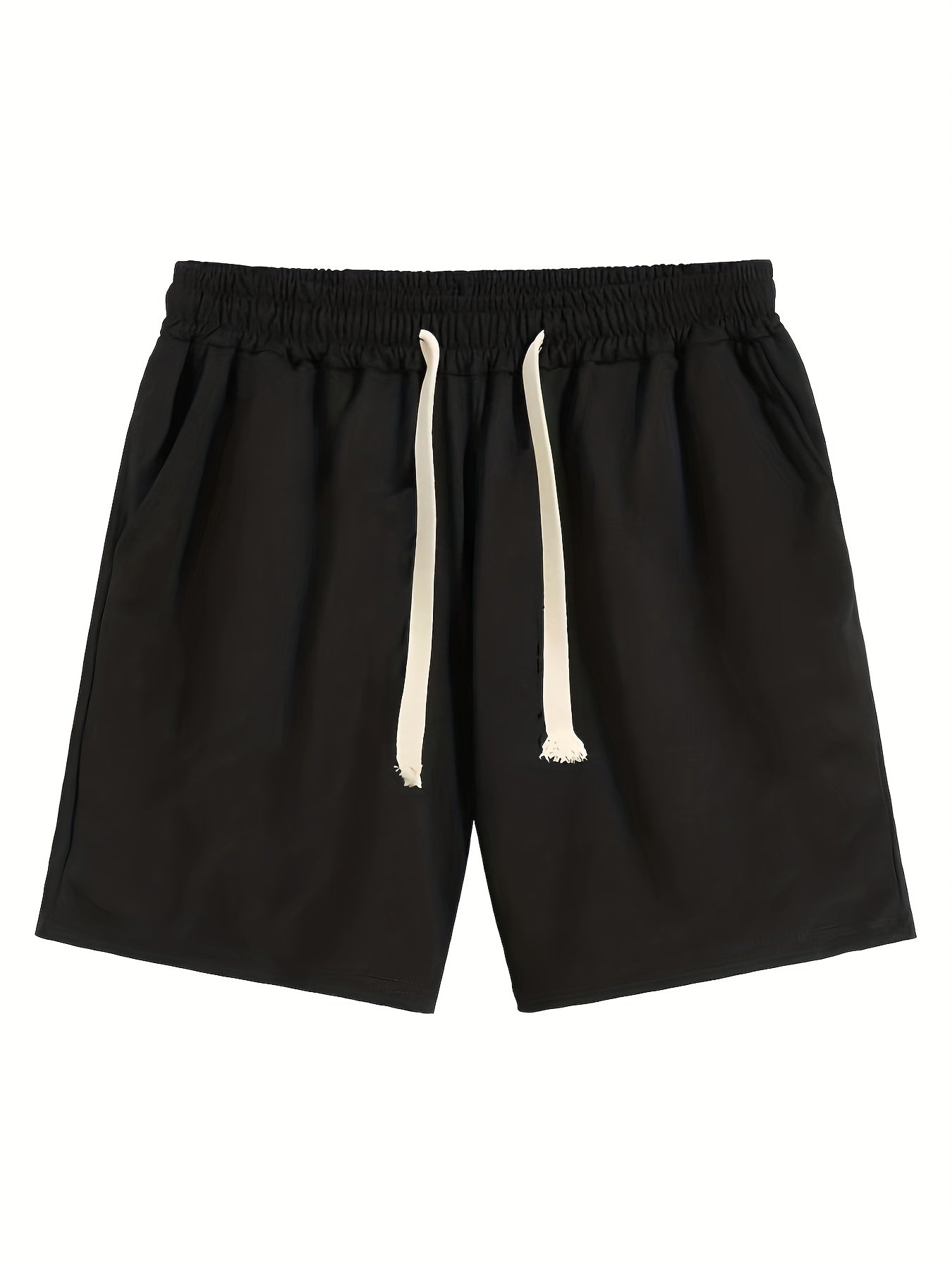 4 Pieces Comfy Solid Color Men's Shorts