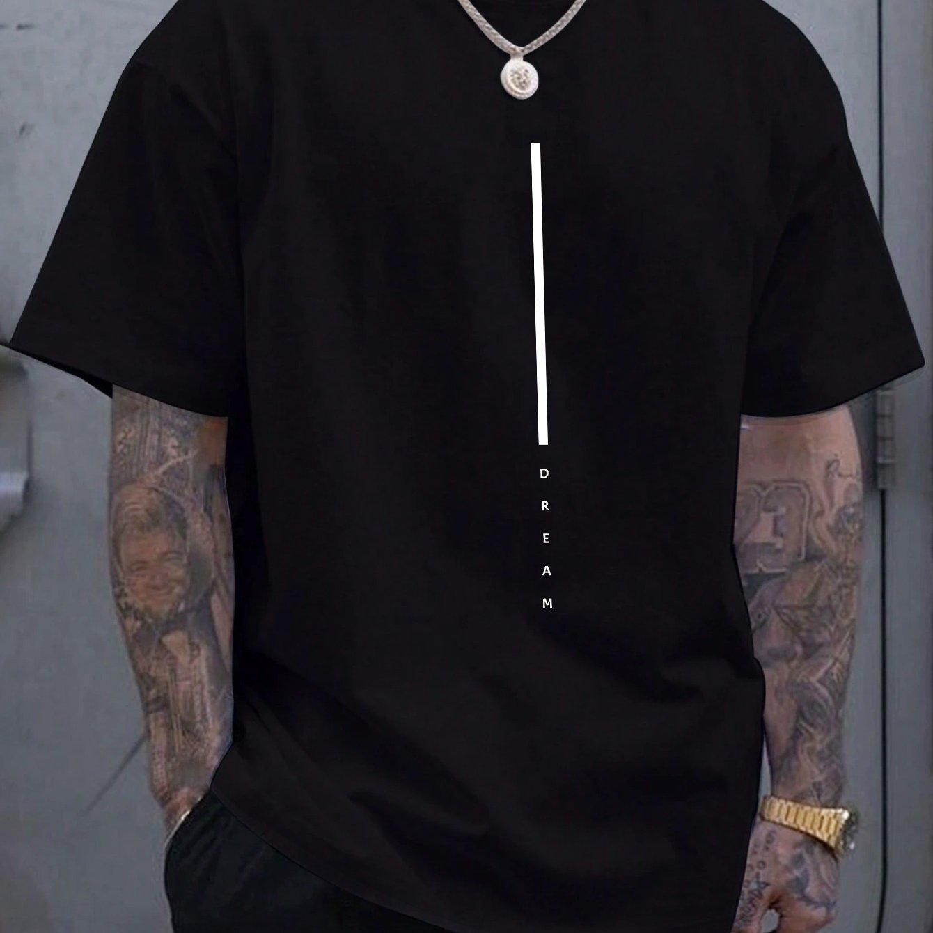 DREAM Creative Print Men's Casual T-Shirt