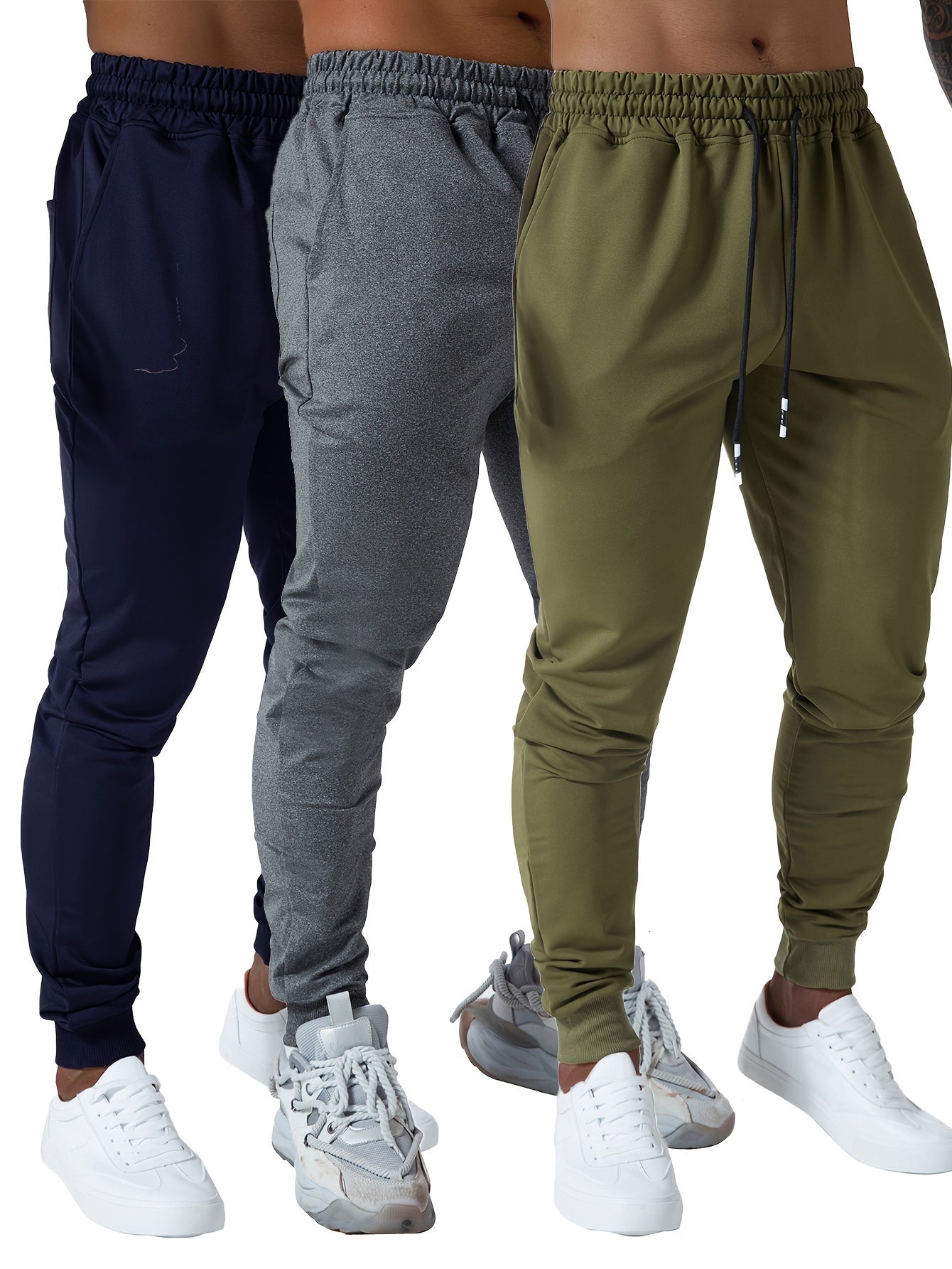 3PCS Men's Sweatpants