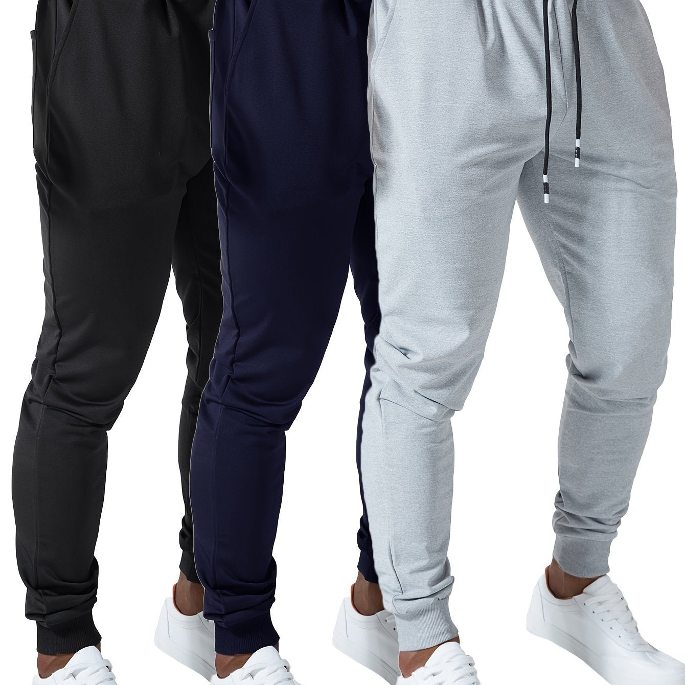 3PCS Men's Sweatpants