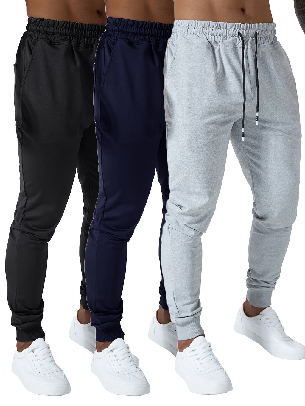 3PCS Men's Sweatpants