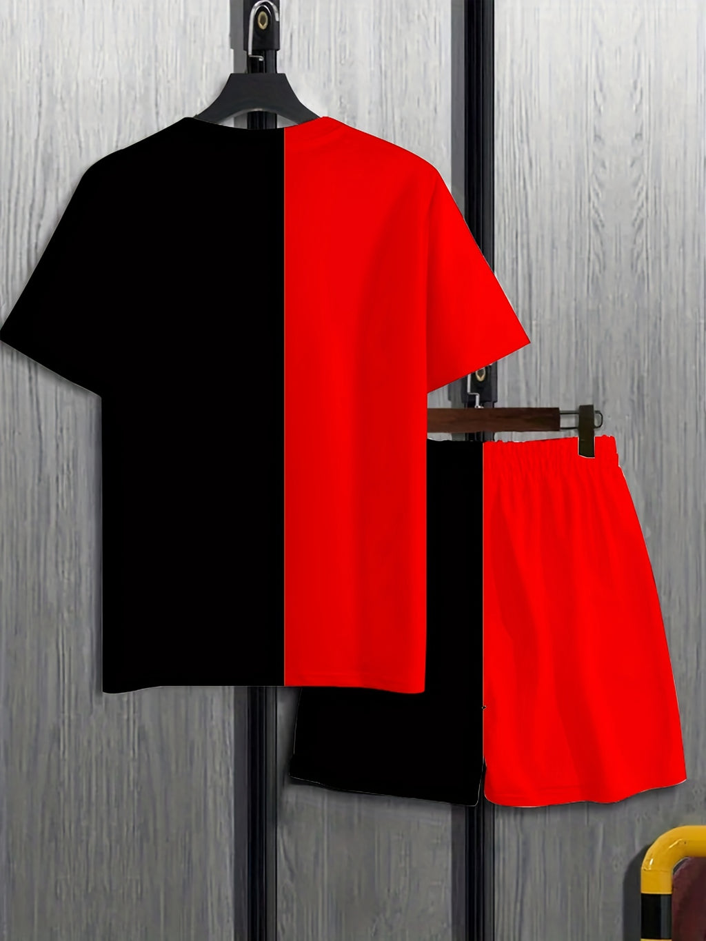 Men's Casual T-Shirt and Shorts Set