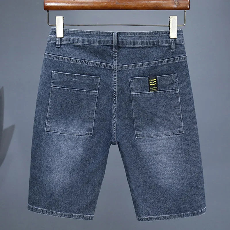 Men's Straight Casual Denim Shorts