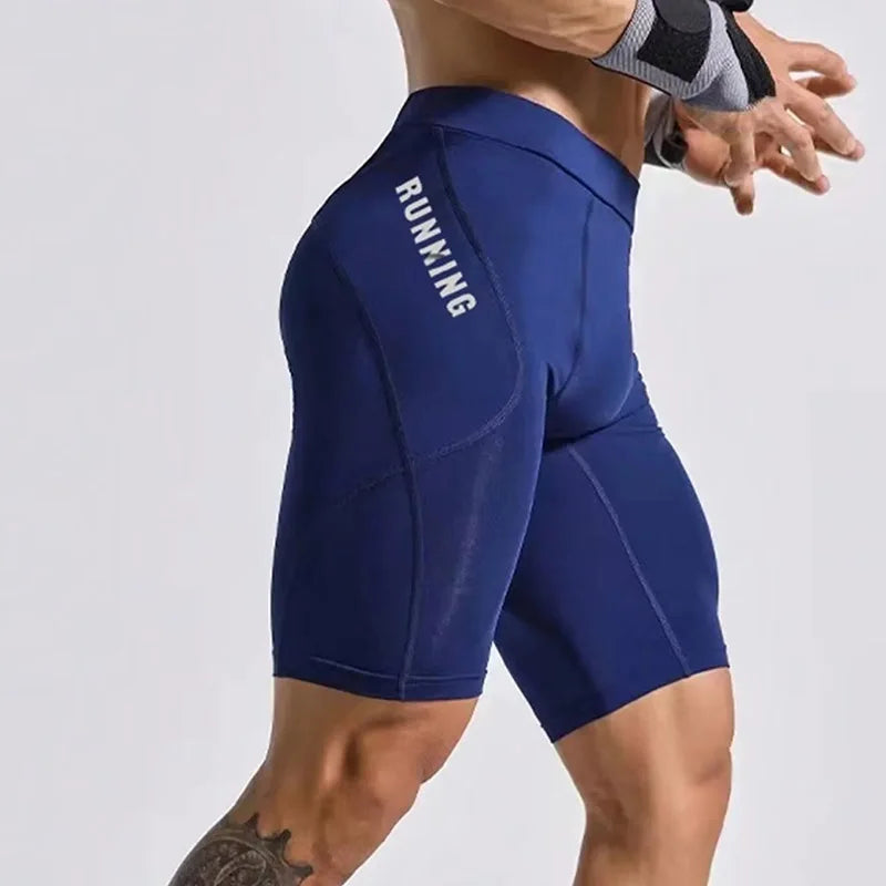 Men's Bodybuilding Shorts Gym Running Leggings