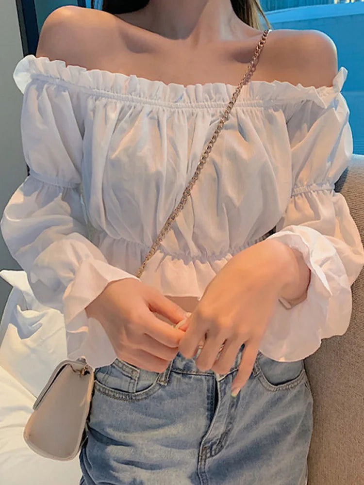 Women's Sexy Blouse Off Shoulder