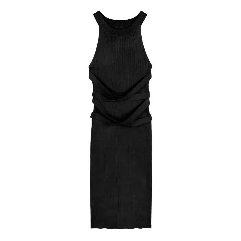 Women's Elegant Sexy Sleeveless Mini Skinny Dress