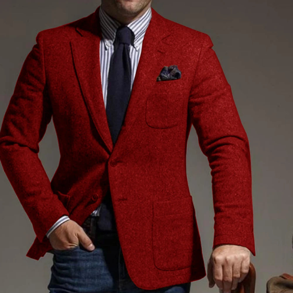 Single-breasted Male Suit