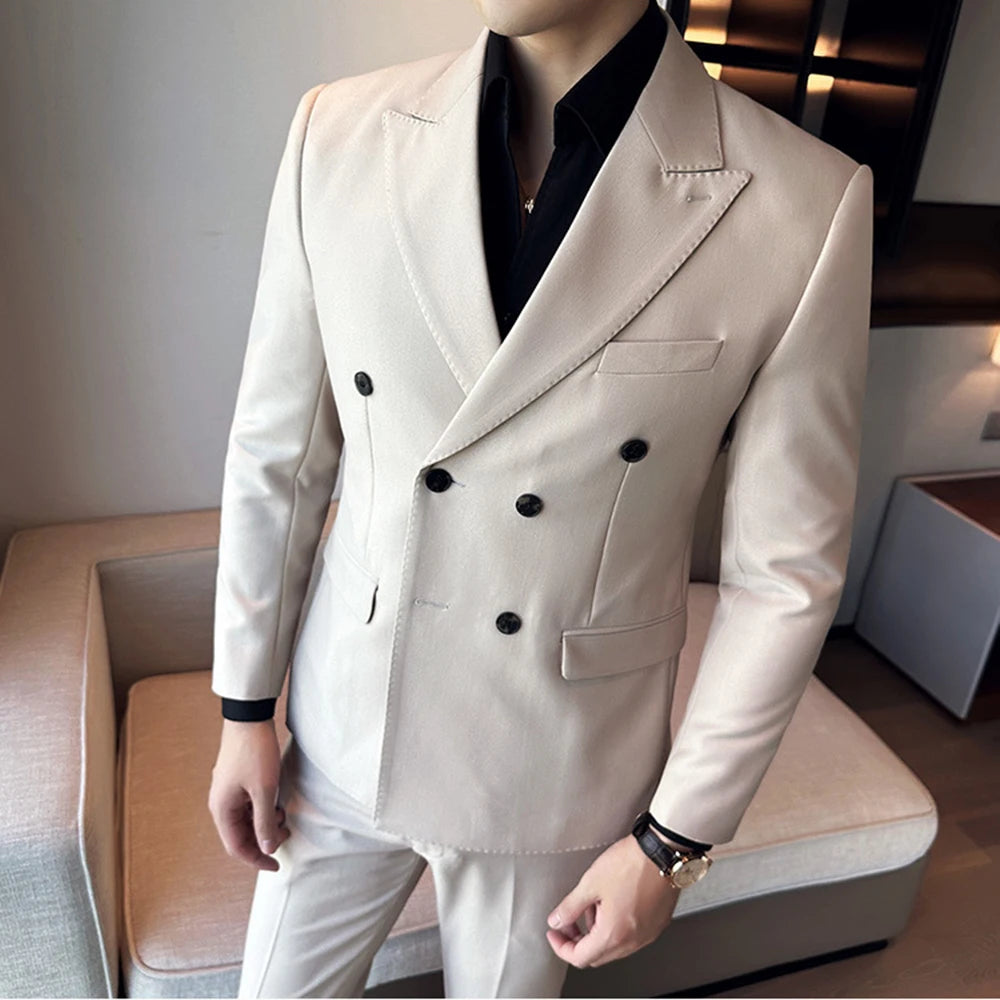Men Regular Fit Elegant Blazer Jackets