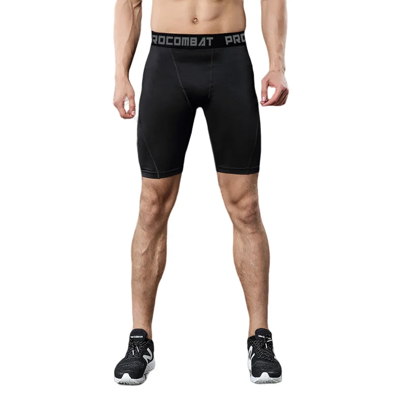 Men's Bodybuilding Compression Shorts