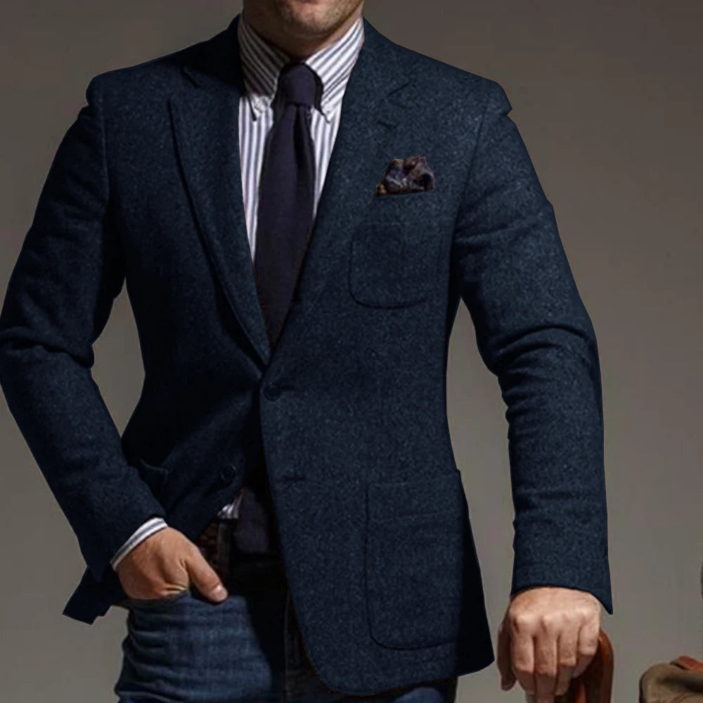 Single-breasted Male Suit