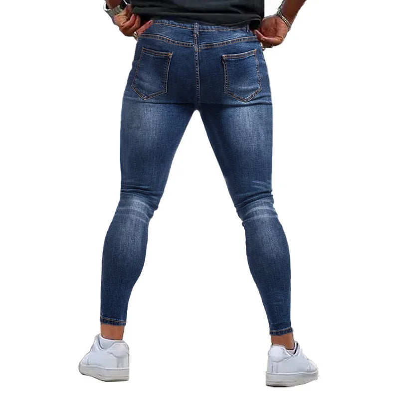 Men's Skinny Brushed Jeans Design