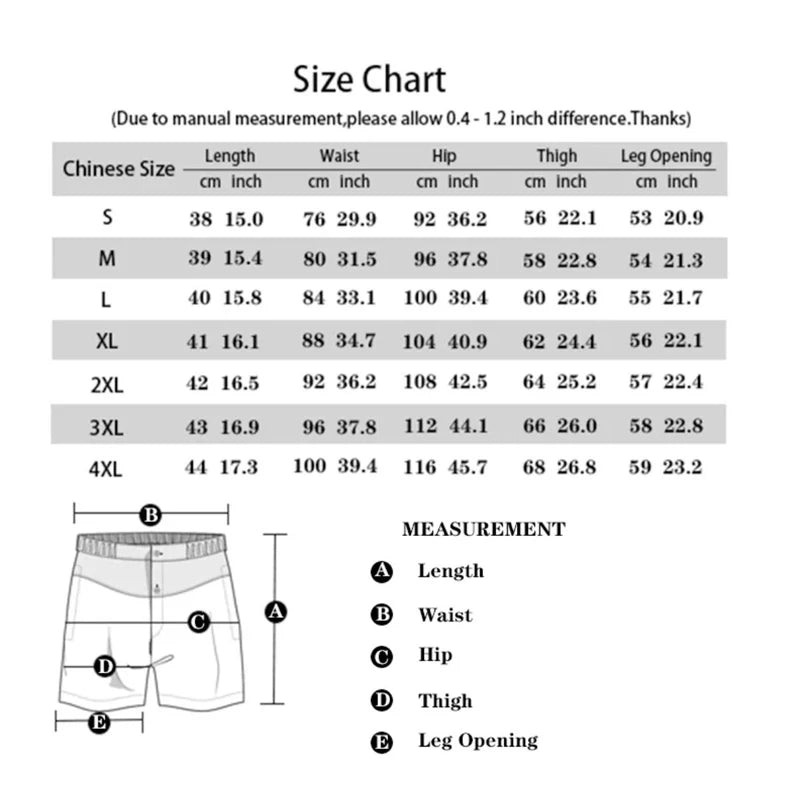 Men's Casual Summer Slim Fit Sexy Golf Shorts