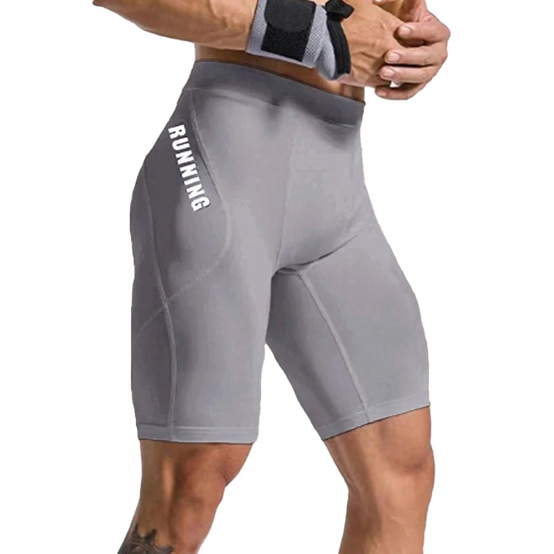 Men's Bodybuilding Shorts Gym Running Leggings