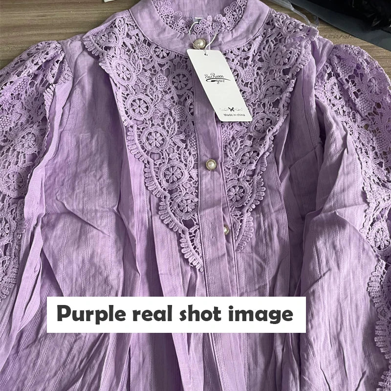 Women's Flower Spring Blouse