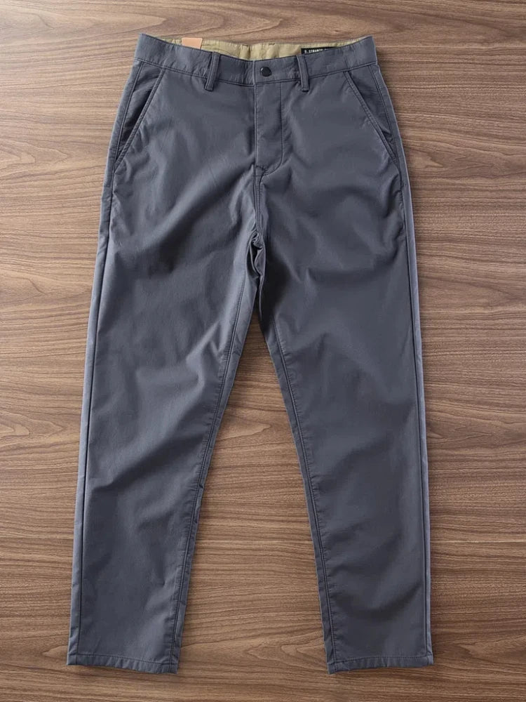 Spring and Autumn Retro Heavyweight Chino Pants for Men