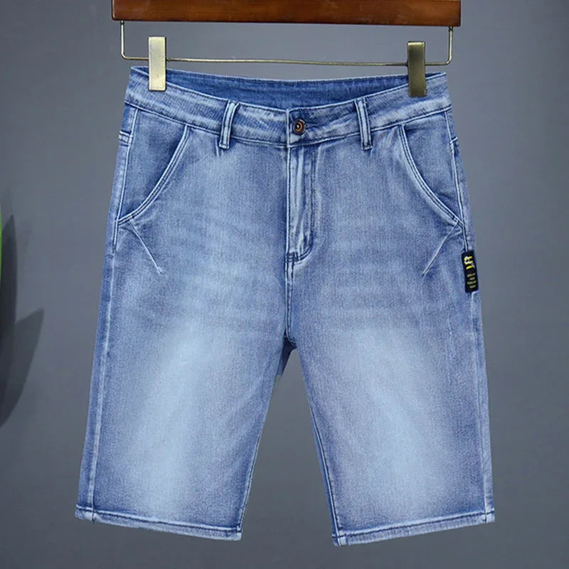 Men's Straight Casual Denim Shorts