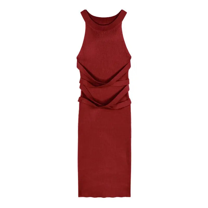 Women's Elegant Sexy Sleeveless Mini Skinny Dress
