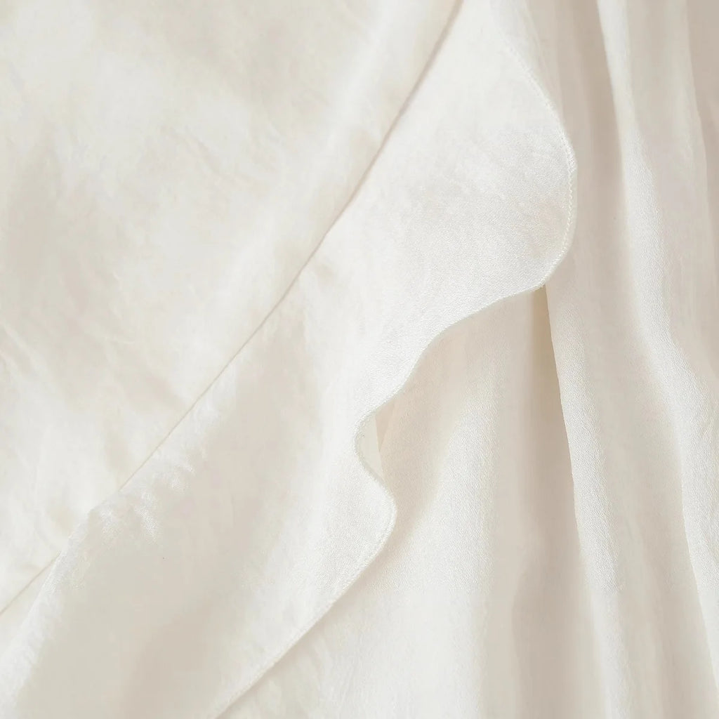 Women's Ruffle Long Sleeve Elegant Blouse