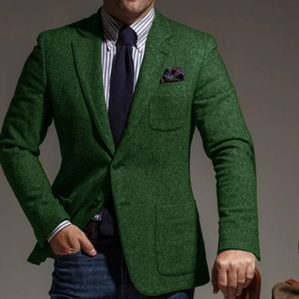 Single-breasted Male Suit