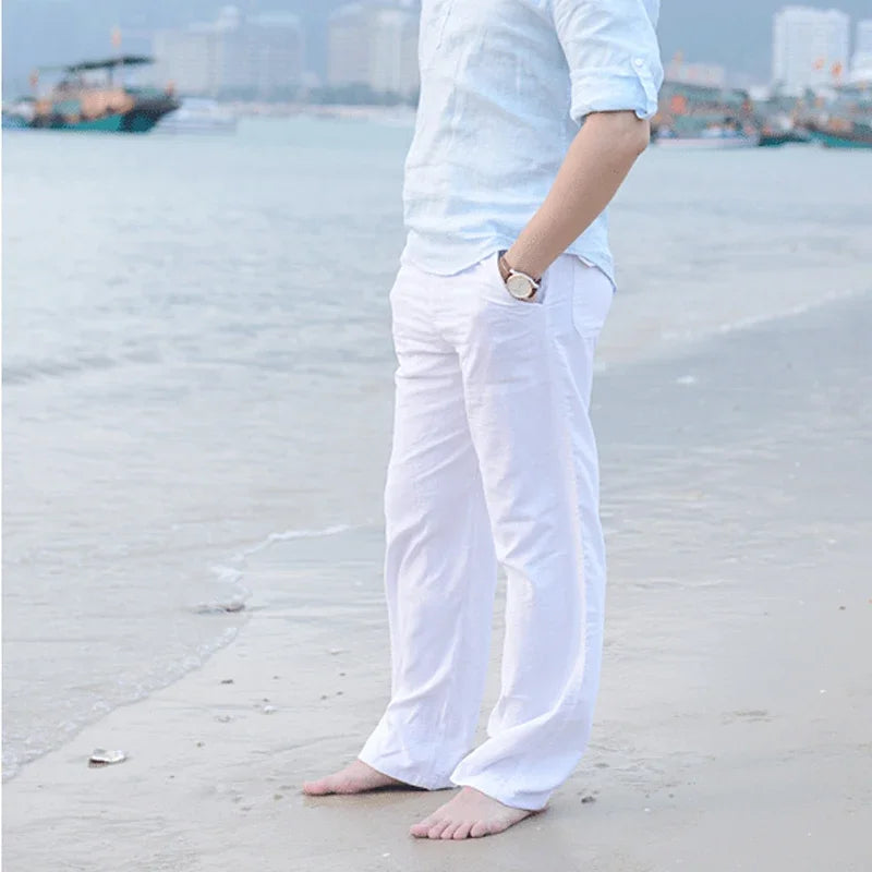 Men's Cotton Linen Pants