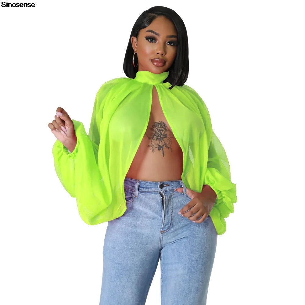 Women's Sexy Chiffon Blouse