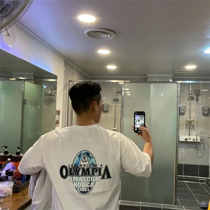 Men's Summer Loose Fitness T-Shirt