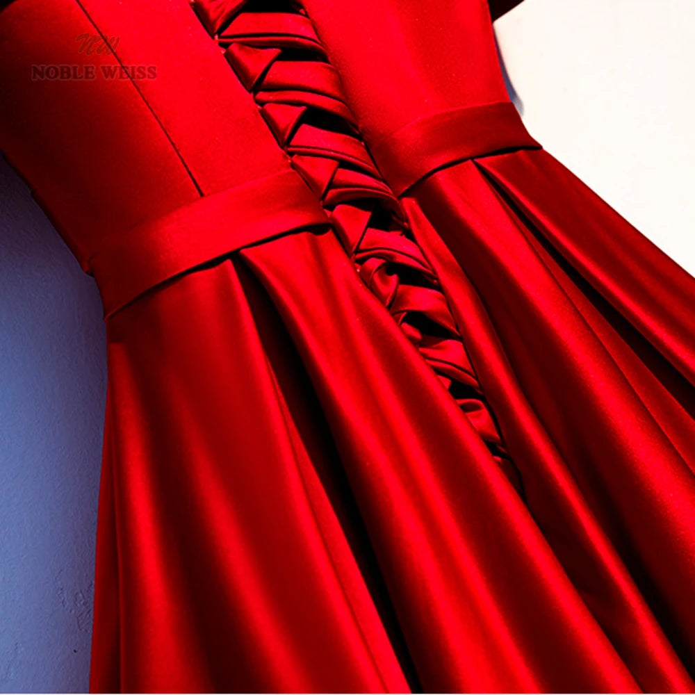 Evening Dress V-Neck Dress for Women