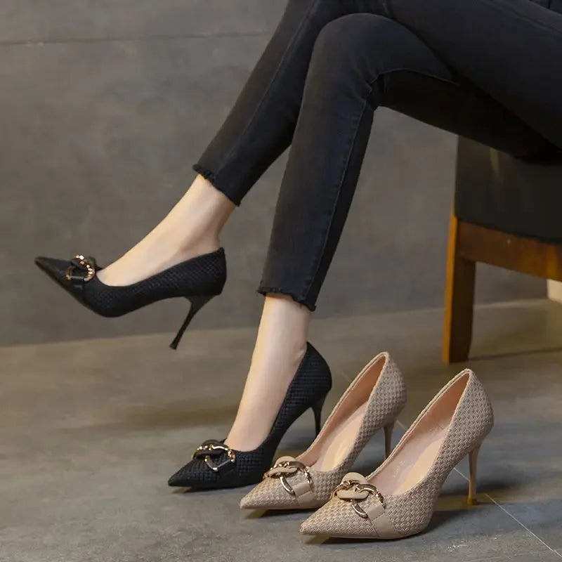 Women's Pumps Pointed Toe Stilito Shoes