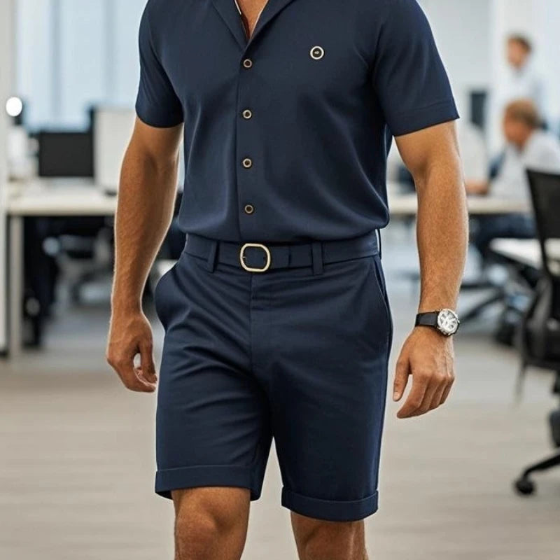Summer Men's Dress Shorts