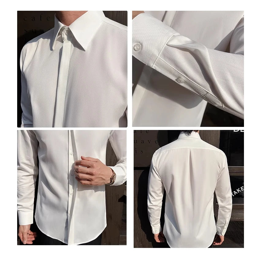 Men's Long-Sleeve Dress Shirt