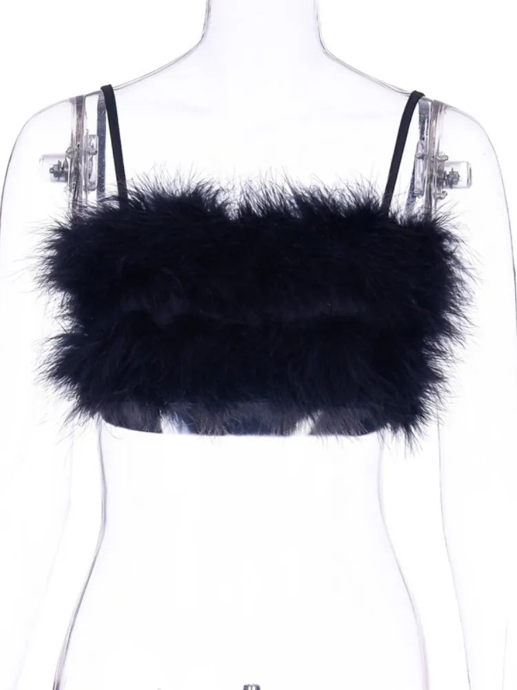 Women's Edgy Y2k Cute Pink Top Tube