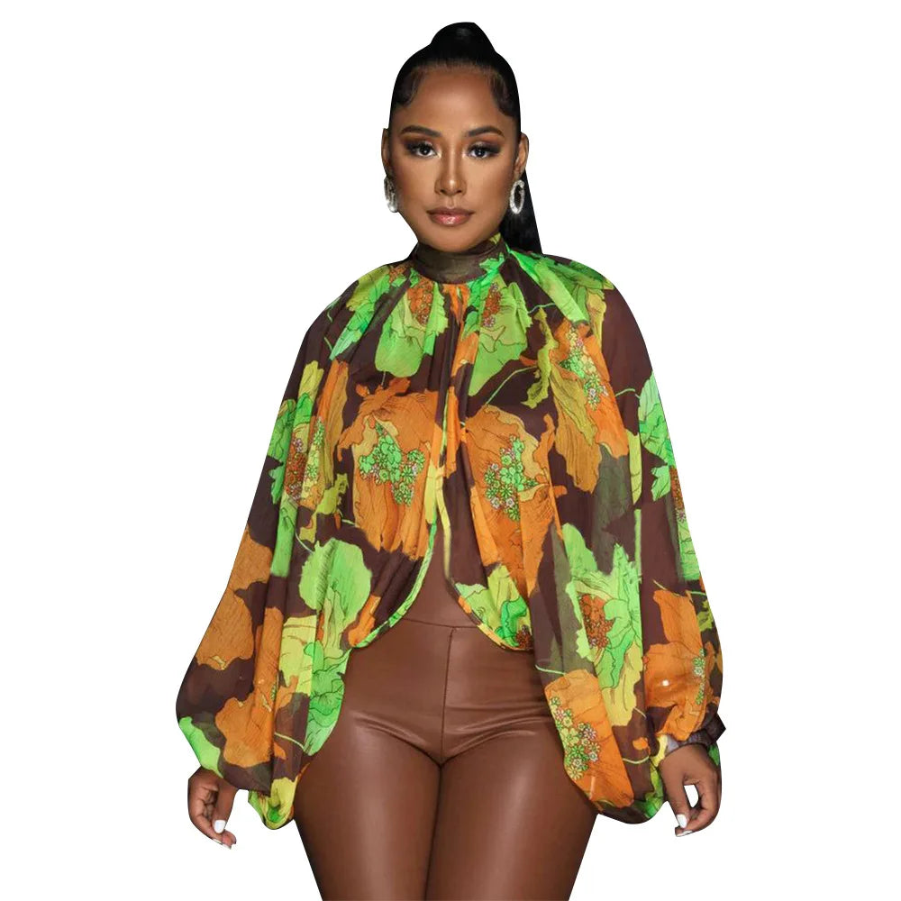 Women's Sexy Chiffon Blouse