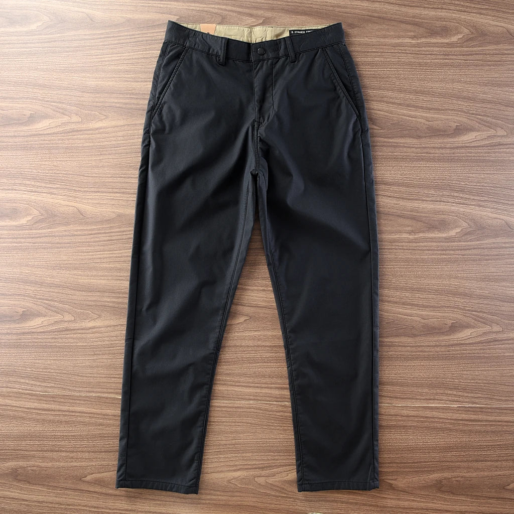 Spring and Autumn Retro Heavyweight Chino Pants for Men