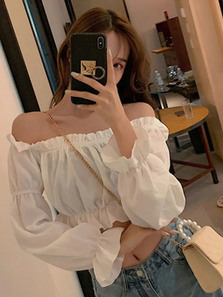 Women's Sexy Blouse Off Shoulder