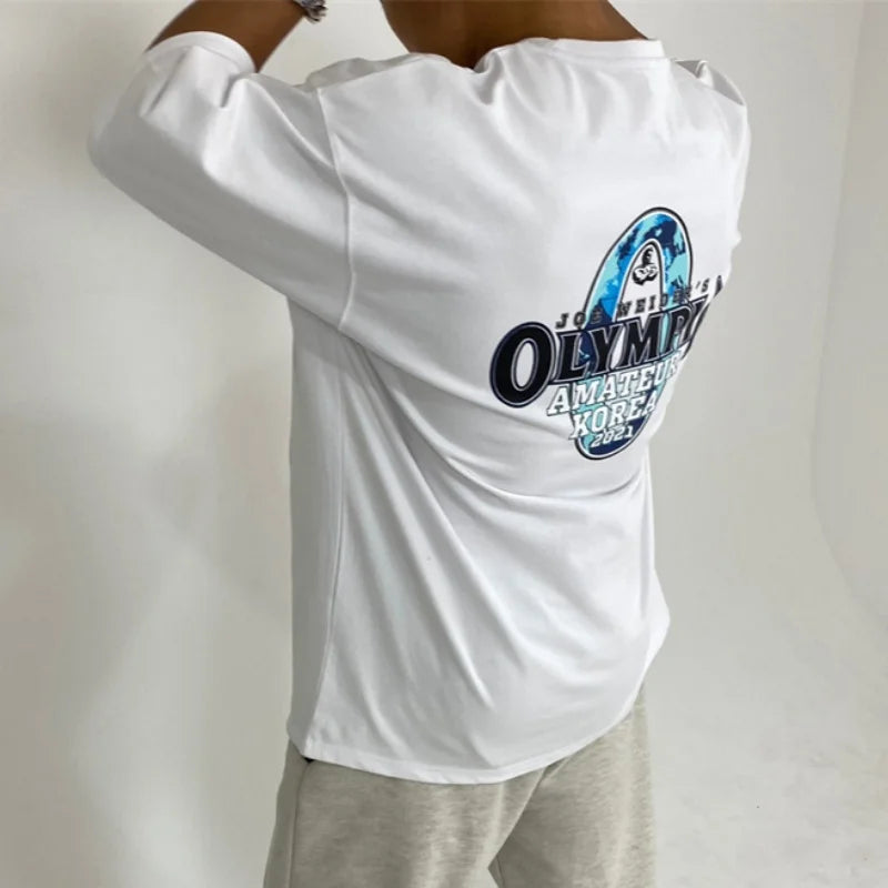 Men's Summer Loose Fitness T-Shirt