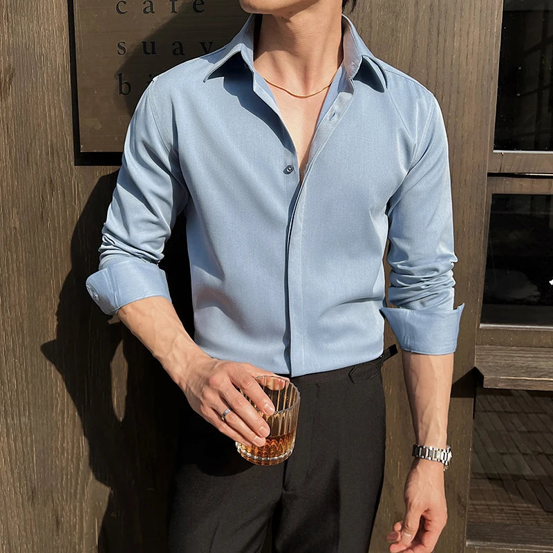 Men's Long-Sleeve Dress Shirt