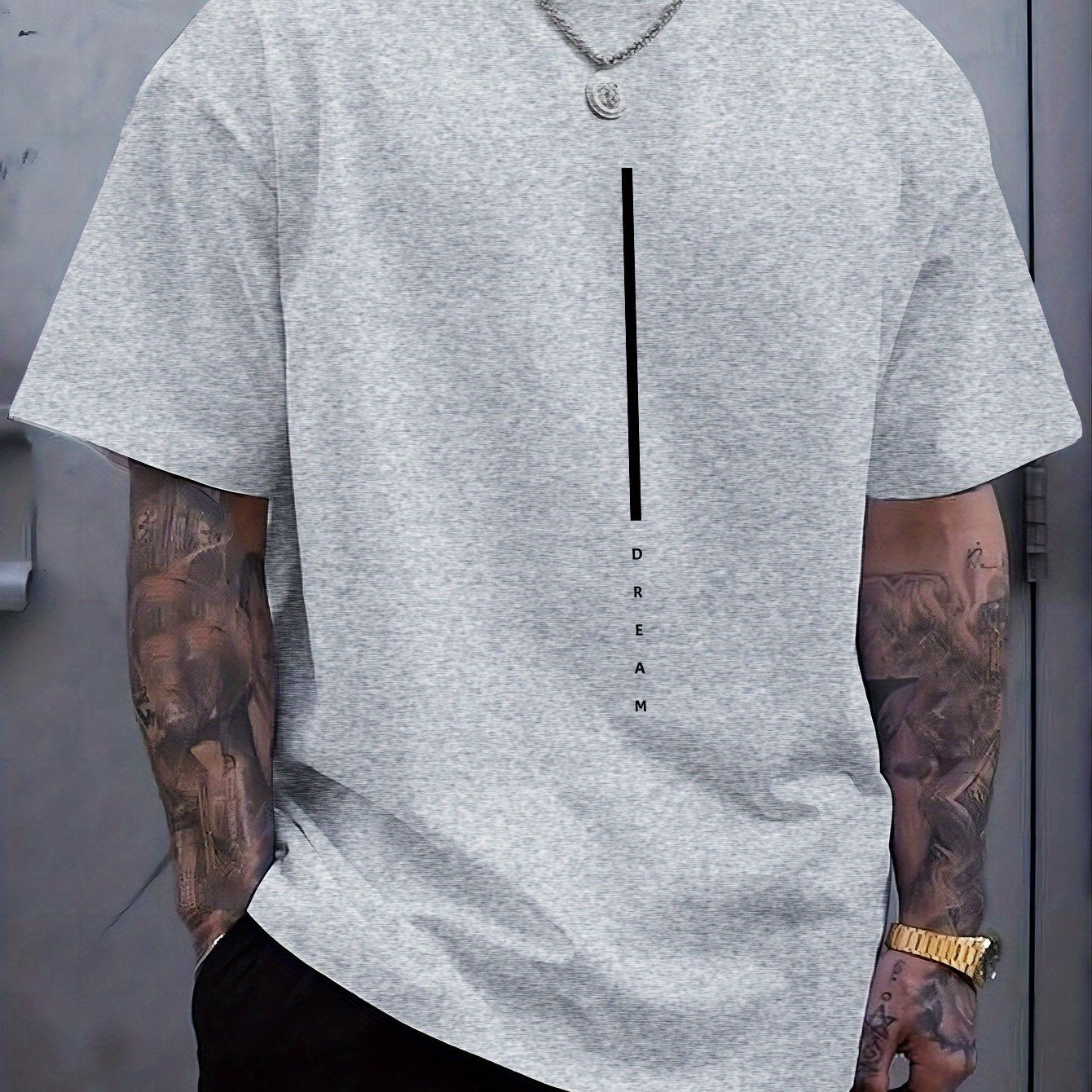 DREAM Creative Print Men's Casual T-Shirt