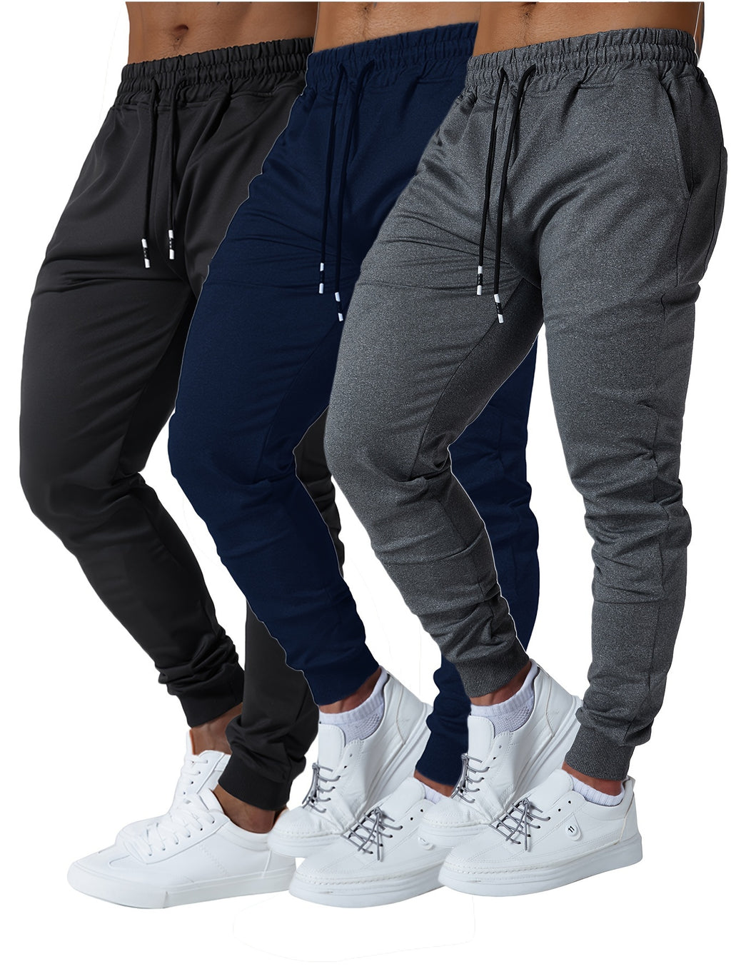 3PCS Men's Sweatpants