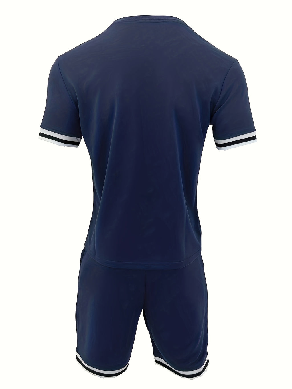 Casual Round Neck Short Sleeve Men's T-shirt