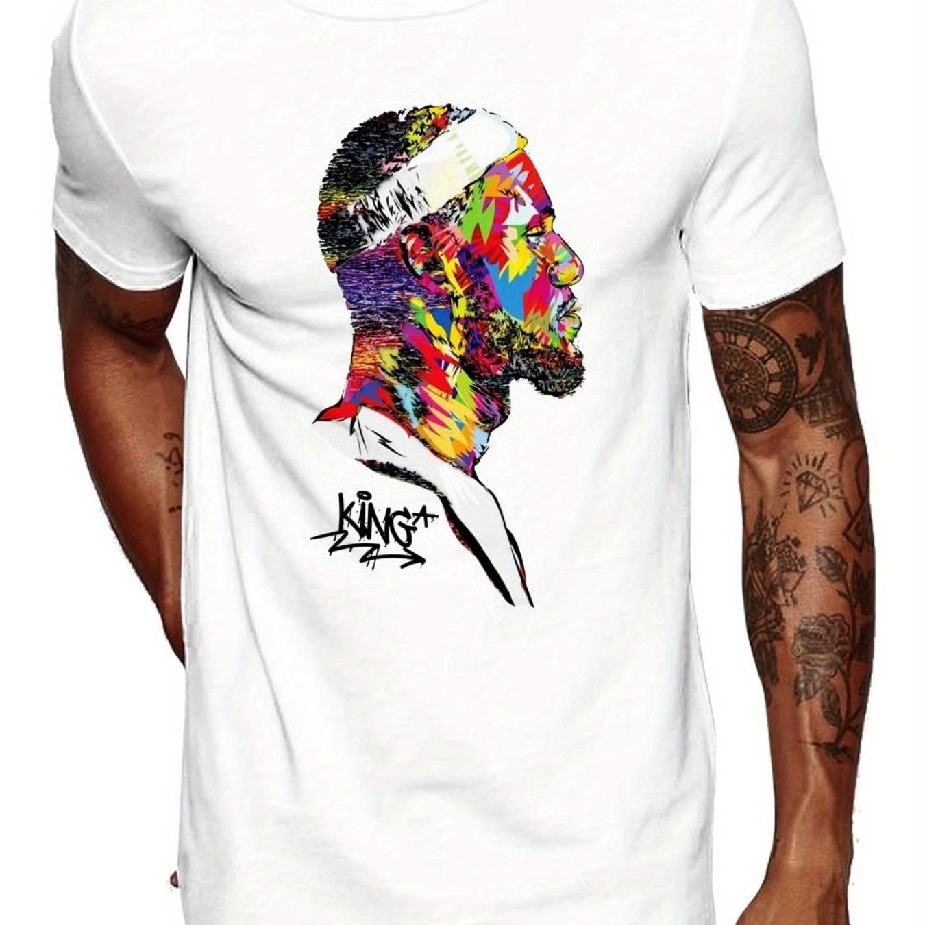 Hip Hop Graphic Men's T-Shirt